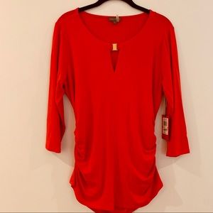 Vince Camuto red top large